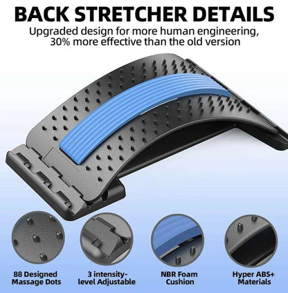 Back Stretcher - Για ανακούφιση από τον πόνο στη μέση, stretching + πολλαπλές χρήσεις - 28% ΜΟΝΟ ΓΙΑ ΣΗΜΕΡΑ & ΔΩΡΕΑΝ ΜΕΤΑΦΟΡΙΚΑ!